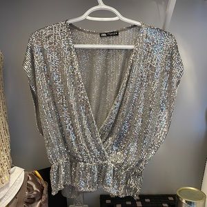 Sequin top